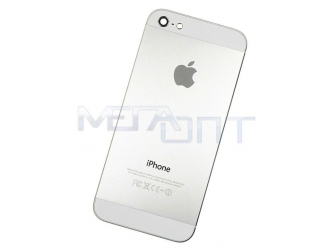 Фото: Крышка аккумулятора iPhone 5 серебро, 00014297