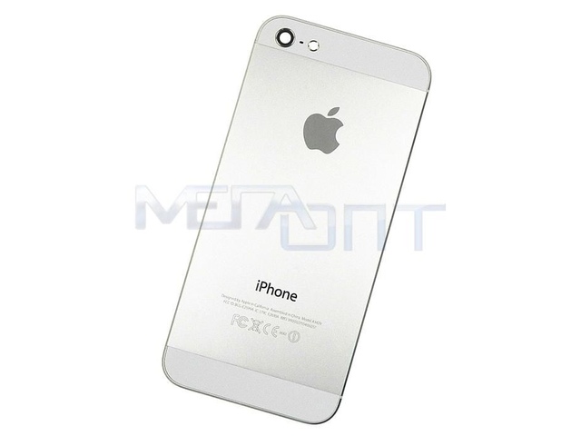 Крышка аккумулятора iPhone 5 серебро