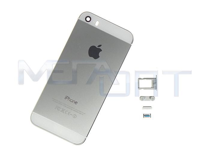 Крышка аккумулятора iPhone 5S серебро