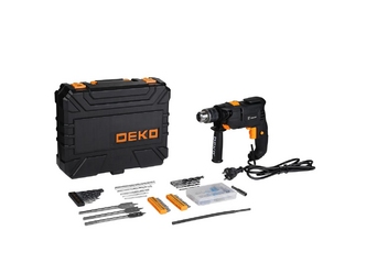 Дрель электрическая ударная DEKO DKCD 600w+набор 92 предмета (063-4157), 00017523 - вид 4